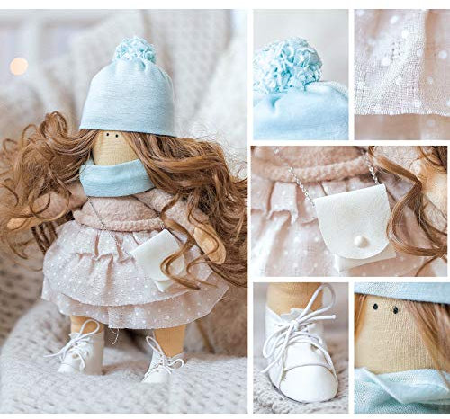 GMMH Nähset Bastelset zum Selbermachen Puppen (Lola 30 cm)