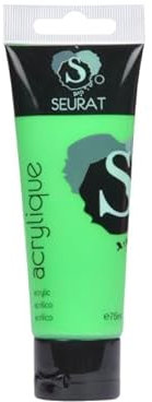Tube de Peinture Acrylique Matisse 75ml Vert Fluo