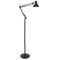 Lampe à pied articulable RUTILE 1xe27 Noir mat 180 cm FABRILAMP