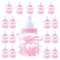 Madchen Süßigkeiten Box 18 Flasche Rosa, Babyparty Deko Mädchen, Baby Shower, Baby Party Pink Dekoration Box Gastegeschenke Taufe Geschenkpaket (4cm*4cm*9cm) -18 Stk-