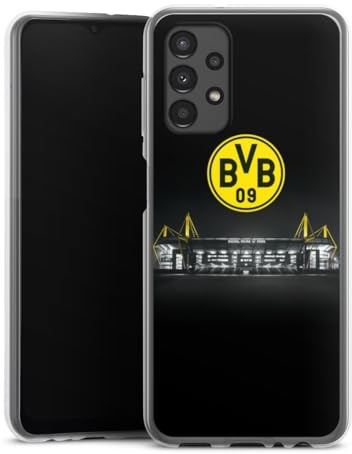 DeinDesign Silikon Hülle kompatibel mit Samsung Galaxy A13 4G Case transparent Handyhülle BVB Stadion Borussia Dortmund