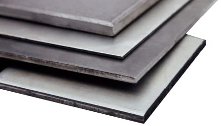 Chapa de acero de 1 mm, corte a elegir, 300 x 600 mm