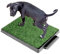 QWORK® 63 x 51 cm Toilette Cani con Erba Sintetica, Facile da Pulire, per Cuccioli e Cani Anziani, per Casa ed Esterni