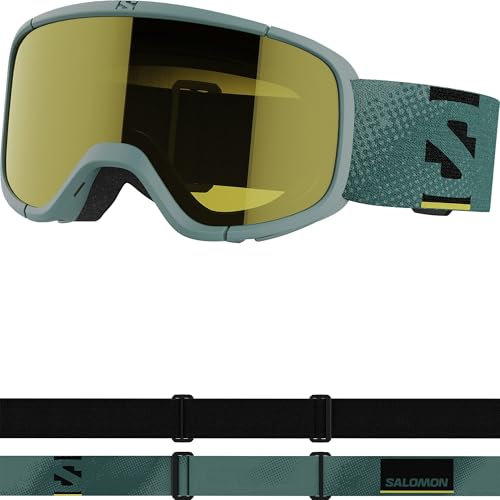 Salomon Lumi Access Kinder-Brille Ski Snowboarden, Kinderfreundliche Passform und Komfort, mehr Augenkomfort und Haltbarkeit, Blau, Einheitsgröße