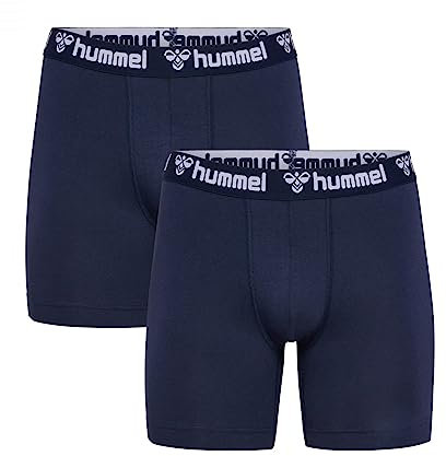 hummel 2-Pack Underwear Shorts blau, S Herren