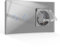 CNBINGO Touch Lichtschalter mit Wasserdicht Steckdose - Wandsteckdose Unterputz mit Klappdeckel - Glas Wandschalter zweifach in Grau - mit Status-LED - 500W/Fach, 2- Fach