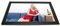 21,5-Zoll-Digitaler Bilderrahmen, 1920 X 1080 IPS-Bildschirm Digitaler Bilderrahmen, HD-Werbemaschine mit Fernbedienung, Unterstützung für MP3, MP4-Videowiedergabe, Kalender, Uhr