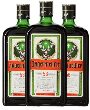 Licores Mast Jager Meister 70 cl (Caja de 3 Botellas de 70 cl)