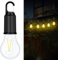 Flintronic Lampe de Camping, USB C Ampoule Rechargeable, Blanc Chaud 3000K, 3 Modes, Ampoule Camping Tente avec Crochet, Lampe Rechargeable Portable pour Camping, Randonnée, Aventure, Jardin (1PC)