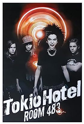 MEZUMI Tokio Hotel 9 Leinwand-Poster, Schlafzimmer, Dekoration, Sport, Landschaft, Büro, Raumdekoration, Geschenk, ungerahmt, 30 x 45 cm