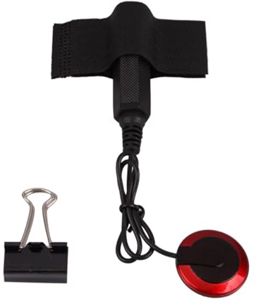 Piezo Tonabnehmer für Gitarre und Ukulele, Schwarz, Abs | Wandler mit Kabel, Tragbar und Batterielos, Minimiert Äußere Störungen und Reflexionen