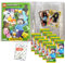 Bundle mit Lego Minecraft Serie 1 Trading Cards - 1 Leere Sammelmappe + 10 Booster + Exklusive Collect-it Hüllen