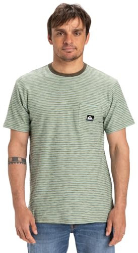 Quiksilver - Kentin Pocket Strickoberteil mit kurzen Ärmeln - Mann