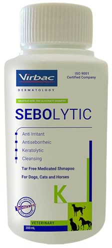 Sebolytic Pet shampoo for Dogs and Cats, 200ml - greasy, scaly, oily, irritated, itchy and dry skin