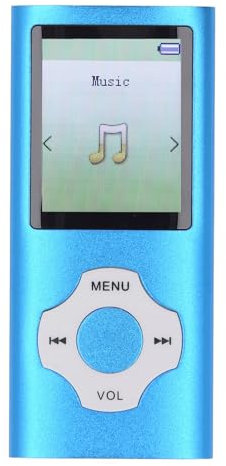 Lecteur MP3/Lecteur MP4, Lecteur de Musique MP3, Son HiFi, écran Couleur de 1,8 Pouces, Lecteur de Musique Vidéo Portable avec Livre électronique, Enregistrement Vocal pour Le