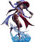REOZIGN Mona-Figur, Astrologin Mona Megistus Anime-Figuren, 25 cm, handgefertigt aus PVC, Anime-Charaktermodell, Geschenk