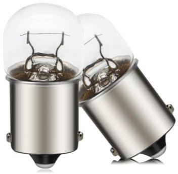 SOFOC-1156 BA15S P10W 7506 S25 Feux Clignotants Feux de Frein Feux de Recul Pour Voiture/Bateaux & Camping-Cars Ampoule G18 12V 10W Blanc Chaud 2Pcs