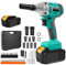 comeder 1/2 Cordless Impact Wrench, 20V Brushless Power Tool with 1× Rechargeable Battery, 700Nm Max Torque, 3500RPM, LED Light, Quick-Release Chuck – Ideal for Car Repair, DIY & Construction