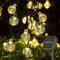 STANBOW Guirlande Solaire Exterieur, 17M 100LEDs Guirlande Lumineuse Exterieure, 8 Modes IP65 Étanche Guirlande Lumineuse Exterieure Solaire pour Jardin, Cour, Mariage, Fête, Décoration (Blanc Chaud)
