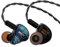 Linsoul ZiiGaat X Fresh Reviews Arete Monitor Intrauditivo,1DD+4BB Auricular Híbrido IEM,Auriculares con Cable para Juegos,para Monitor De Estudio,con Cable Desmontable para Músico Audiófilo (Azul)