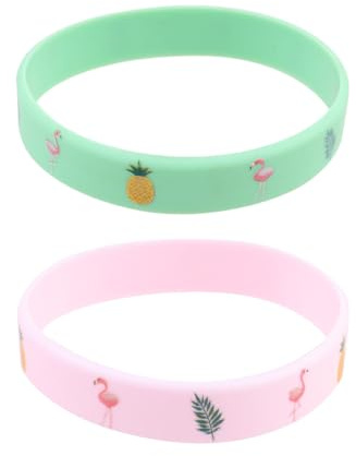 Toyvian Silikonarmband Halloween Flamingo 24 Stück-pack Geschenkideen
