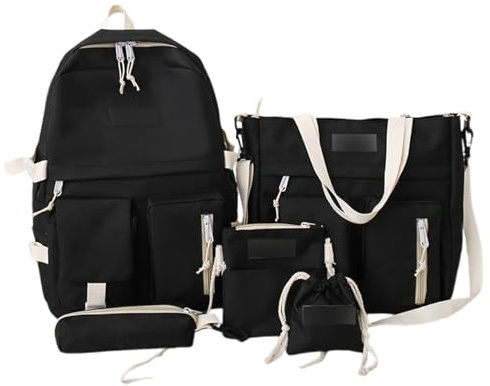 Generisch Schulranzen Mädchen Teenager Schulrucksack Jungen Kinder Rucksack Set Gepolstert Stabil Outdoor Wanderrucksack Ergonomisch Verstellbarer Gurt für Schule