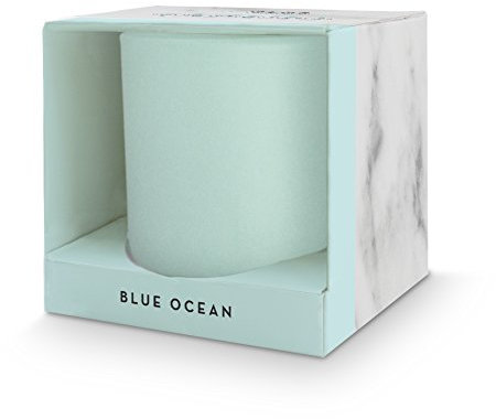 SEAL AROMAS Kerze C (Geruch) Blue Ocean, Zylindrisch, Glas, 1 Stück, Indoor, Nautisch, Unparfümiert