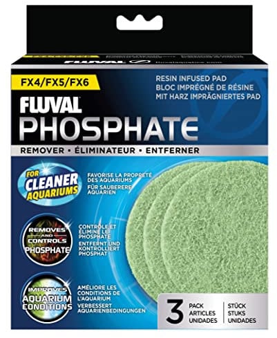 Fluval Phosphat Entferner, für Fluval Außenfilter FX4, FX5 und FX6, 3er Pack
