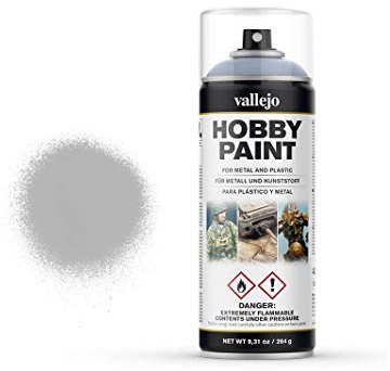 Vallejo Aerosol 28011 Grey Primer Spray (400ml)