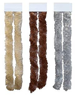 Chenille-Vorhang 'C42' cm 100 x 220 - grau 8047771