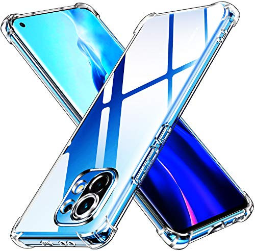 ivoler Klar Silikon Hülle für Xiaomi Mi 11 mit Stoßfest Schutzecken, Dünne Weiche Transparent Schutzhülle Flexible TPU Durchsichtige Handyhülle Kratzfest Case Cover