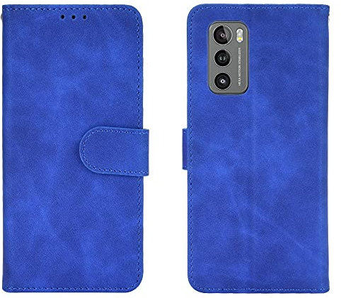 Phone Flip Case Portefeuille pour l'aile LG 5G, boîtier portefeuille en cuir PU avec porte-poignet de carte de crédit Couvercle de protection antichoc pour LG Wing 5G Couverture arrière du smartphone