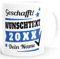 SpecialMe® Tasse mit Name personalisiert Geschafft! eigener Text Geschenk Abschluss-Prüfung weiß Keramik-Tasse
