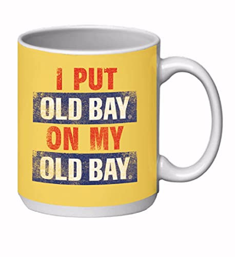 Maryland My Maryland I Put Old Bay On My Old Bay Kaffee-Suppentasse, gelb, 425 ml