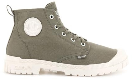 Palladium Pampa Sp20 Hi Cvs, Stivali Sneaker Unisex - Adulto, Beige (258), 41 EU