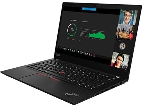 Lenovo Thinkpad T14 G2 14 Laptop Notebook, Intel i5-1145G7, 8GB RAM, 256GB SSD, Full HD, Touchscreen, Windows 11 Pro, UK Keyboard