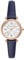 Fossil Damenuhr Carlie quarz/3 Zeiger Uhrwerk 28mm Gehäusegröße mit einem litehide™ Lederarmband ES5297