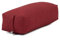 Bodhi Yoga Bolster SALAMBA | Maharaja Collection | Rechteckiges Yogakissen | Waschbarer Bezug aus Baumwolle mit Dinkelfüllung | Zubehör für Restorative und Yin Yoga | Mayuri/Dunkelrot