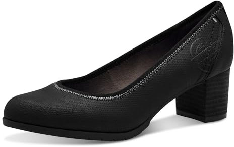 s.Oliver Damen Pumps mit Blockabsatz Elegant, Schwarz (Black), 38 EU