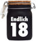 Spardose Endlich 18 Geld Geschenk Idee Schwarz L