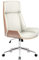 MARK ADLER Boss 8.0 Beige | Ergonomischer Bürostuhl Chefsessel Schreibtischstuhl Drehstuhl | Höhenverstellbar Wippfunktion | 150 kg belastbar | Retro Design Home Office Büro | Holz Kunstleder | Beige