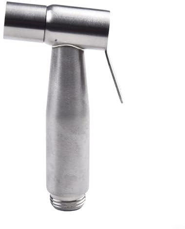 WIIYENA Bidet Sprayer Toilet Handheld Bathroom Hand Bidet faucet Stainless Steel 11.5x5.3cm