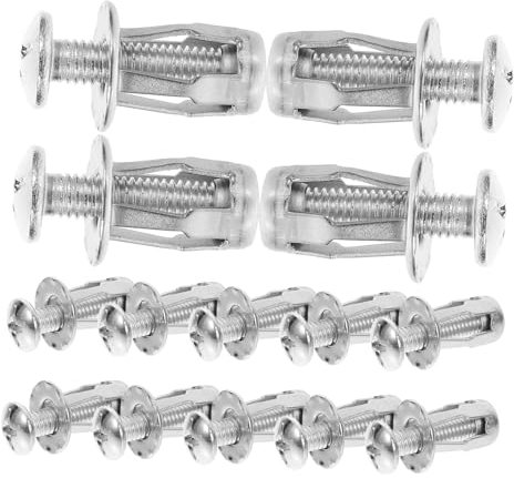 Gadpiparty 20stücke Bolzen Für Hohlraumtüren Verzinkte Ankerbolzen Hohlraumdübel Mit Schraubhebern Und Blütenblattmuttern Für Metallhohlräume
