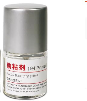 WEILAOK Kunststoff Haftvermittler, Haftvermittler, Haftgrundierung, Haftgrund Vorbehandlung, Primer Adhesive für Doppelseitiges Klebeband, Kunststoff, Metall, Industriekleber, Sekundenkleber, 10ml*2