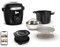 Moulinex Cookeo Wi-Fi 10-en-1, Multicuiseur, 10modes de cuisson, Cuisson sous pression, Etapes détaillées, CE96G810 + Extra Crisp Cookeo, Compatible avec les Cookeo 6 L, Noir EZ150800