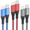 Ofuca USB C to Lightning Cable,3Pack 1.8M MFi Certified iPhone Fast Charger Cable USB C Braided Type C to Lightning Cable Fast Charging for iPhone 14 13 12 11 Pro Max 13 12 Mini X XR XS 8 Plus,iPad