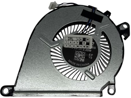 Ventilateur de refroidissement CPU pour HP OMEN 15-AX, Pavilion 15-BC, PN: 858970-001, NFB62A05H-FSFA15M, NS75B00-15K10