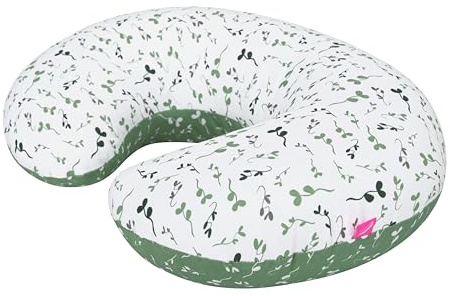 Mother hood Stillkissen ergonomisch, Öko-Tex Standard 100, grüne Zweige