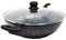Westinghouse Poêle Wok Induction - Ø 32 cm - Marbre noir - avec couvercle