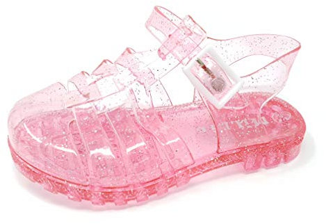 Carcassi, Bride Cheville Fille - Rose - Rose pailleté, 31 EU